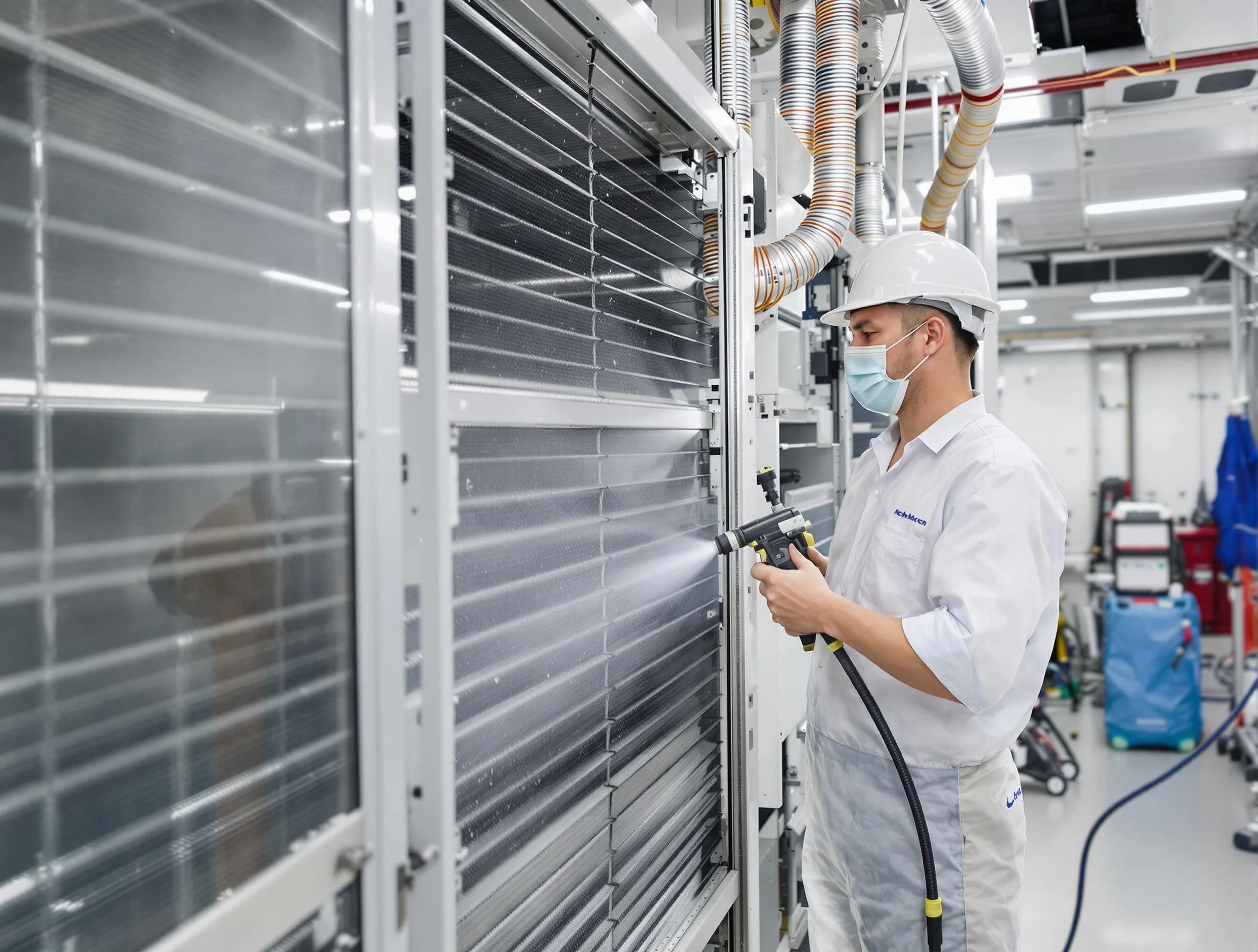 Professional AC coil cleaning by Meadow Lake Air Duct Cleaning in Meadow Lake