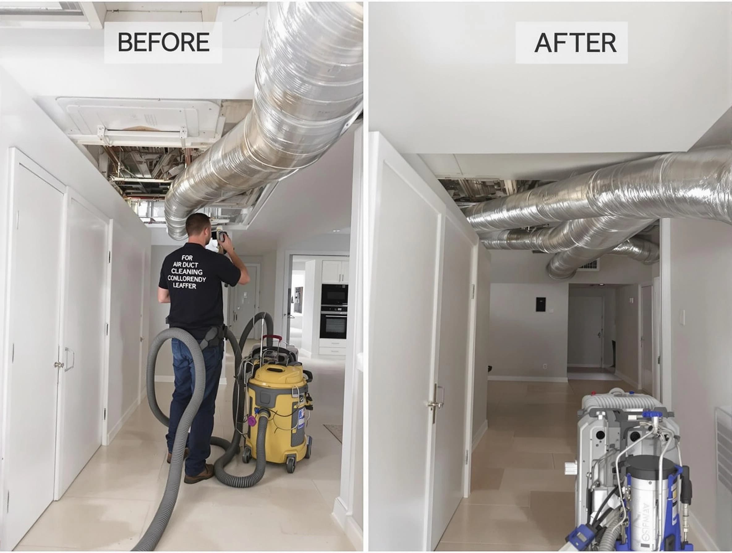 Meadow Lake Air Duct Cleaning professional performing thorough air duct cleaning in Meadow Lake