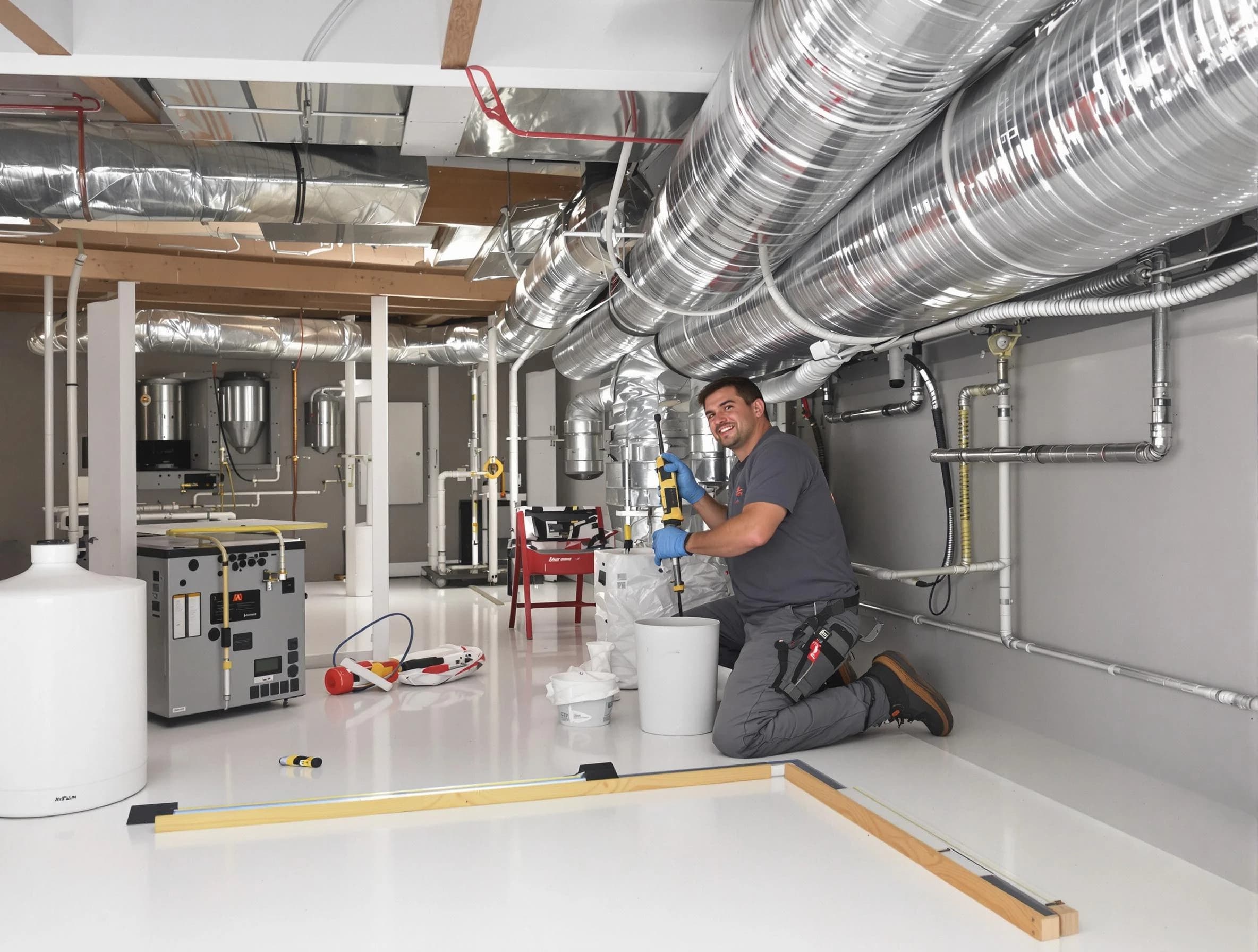 Professional duct sealing service by Meadow Lake Air Duct Cleaning in Meadow Lake