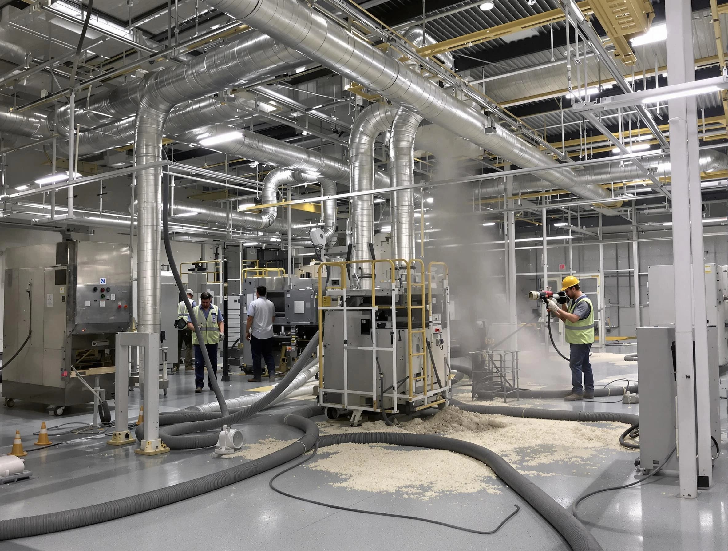 Heavy-duty industrial duct cleaning by Meadow Lake Air Duct Cleaning in Meadow Lake